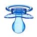 Landofgenie Adult Size Pacifier - Large Shield Gloss Transparent Design - 2 Pack (Blue & Pink) - International Shipping Available - Buy Online on SooperMarket.com