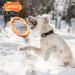 LaRoo Floating Dog Disc Toy - Durable Outdoor Chew Toy for Medium & Large Dogs - Buy Online on SooperMarket.com