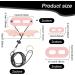 WEBEEDY 2 Sets Bearded Dragon Lizard Harness Leash 3 Size Pack Leather Adjustable Dinosaur Wing Lizard Harness Leash for Bearded Dragon Lizard Reptiles Safety Outdoor Walking - Buy Online on SooperMarket.com