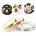 Healeved 2pcs Copper Wire Jewelry Beading Wire Diy Jewelry Nail Art Decoration Wire Jewelry Wire Copper Beading Wire Nail Art Wire Metal Bracelet Wire Nail Accessories Acrylic Nail Manicure - Buy Online on SooperMarket.com