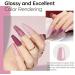 Jelly Nude Acrylic Dipping Powder System Essentials KitLiquid Glue Set Steps 1-4 Base Coat Activator Top Brush Saver Long Lasting and No Nail Lamp Needed for French Nails - Buy Online on SooperMarket.com