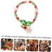 ABOOFAN 3 Pcs Christmas Bracelet Snowflake Candy Beaded Bracelet Christmas Stocking Stuffers Charms Party Wrist Charms Charm Bracelets Fashion Beaded Bracelet Alloy Beads Jewelry - Buy Online on SooperMarket.com