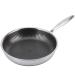 Qzwgz Cookg 51 31 8 Household 304 Stainless Steel Cooking Frying Pan Non-Stick Pot Kitchen Utensils 28cm