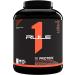 Rule 1 Protein | Super-Pure 100% Whey Isolate & Fast-Acting Whey Hydrolysate | 25 Grams Protein 4 Grams Glutamine & 6 Grams BCAAs Per Serving (5LB Chocolate Fudge) Chocolate Fudge 5LB