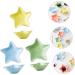 MAGICLULU Games Elderly 3 Pcs Sauce and Vinegar Dish Ceramics Flower Sauce re-usable Household Dipping Dish 11X11X3.2CM Assorted Color - Buy Online on SooperMarket.com