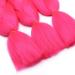 Tess Braids Extensions 60 cm - Jumbo KanCalon Ombre Hair Braids (Black/Pink) | 100g Bundle for Single-Laid Box Braids - Buy Online on SooperMarket.com