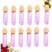 Baluue 100pcs Eyeshadow Brush Kit Beauty Sponge Women Eyeshadow Applicator Makeup Eye Sponge Violet 3.6X1.2 cm Violet - Buy Online on SooperMarket.com