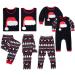 IFFEI Christmas Matching Family Pajamas Set - Xmas Letter Print Tops and Plaid Pants Sleepwear for Women Men Kids Baby Pet - Black/Santa Hat - Kids 4-5 Years - Buy Online on SooperMarket.com