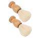Jauarta Mini Shaving Brush - Soft Synthetic Wooden Handle for Travel & Home | Men's Shaving Essential - Buy Online on SooperMarket.com