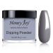 28g/Box Fine Dipping Powder Gray Colors No Need Lamp Cure Dip Powder Nails Like Gel Polish Effect Even & Smooth Finishing (no.48) HJ-ND064B-No.48