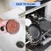 GIISH Cast Iron Scrubber with Handle Stainless Steel Chainmail Cleaner for Pans and Skillets - Cast Iron Cookware Ovens Easy Install Easy to Use - Buy Online on SooperMarket.com