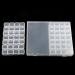 MULAIDI 56 Grids Jewelry Box DIY Drill Box Nail Art Organizer For Bead Storage For Case For Rings Multifunction Independent Storage Box 56-grid Jewelry Box Crystal Bead Organizer Color - Buy Online on SooperMarket.com