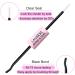 Cluster Lashes Kit Bond and Seal Lash Glue Black Eyelash Glue Cluster Lashes Glue Bond and Seal Individual Lashes at Home Lash Extension Kit Individual Lash Glue Waterproof Lash Bond and Seal 5ml+5ml Bond and Seal (Black+Clear) Tool - Buy Online on SooperMarket.com