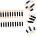 Beavorty 20pcs Makeup Professional Double- End Eyeshadow Makeup Eyeshadow Brush Set Miss M As Shown - Buy Online on SooperMarket.com