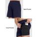 BALEAF Men's 5 Inch Swim Trunks with Compression Liner, Quick Dry 2-in-1 Shorts, Large - Dark Blue - Buy Online on SooperMarket.com