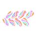 24 Pcs Colorful Candy Swirl Stiletto Press On Nails with Glue - Luvehandicraft - Buy Online on SooperMarket.com