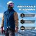 Rockbros Storm Hood Balaclava for Autumn & Winter - Windproof Warm Facial Cover for Cycling Snowboarding Skiing & Motorcycling - Unisex Size - Buy Online on SooperMarket.com