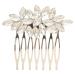 BEALIFE Delicated Gifts For Brides Elegant Wedding Hair Combs Sturdy And Durable Alloy Bride Wedding Hair Comb Made With Alloy