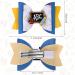Whaline Back to School Bow Hair Clips - 6Pcs Apple Book Blackboard Hair Bows for Girls, PU Leather Hair Barrettes for Classroom, Kindergarten Students - Buy Online on SooperMarket.com
