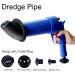 High Pressure Toilet Plunger Kit & Drain Cleaner Gun - Unclog Sinks & Toilets Effortlessly - Perfect for Home Use - Buy Online on SooperMarket.com