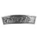 Horses Hair Clip, Hand Crafted Metal Barrette Made in the USA with a Large 80mm Clip by Oberon Design
