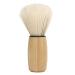 Salon Shaving Brush - Portable Wooden Handle Grooming Tool for Travel | Safe Beard Shaving Essentials - Buy Online on SooperMarket.com