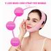 Ehoter Double Chin Reducer Face Slimming Strap & Neck Lifting Mask - Adjustable V Line Face Lifting Tape - Black Compression Bandage - Buy Online on SooperMarket.com