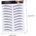 Gogogmee Authentic Eyebrows 4pcs Eyebrow Stickers Waterproof Stickers Hair-like Eyebrows Water Transfer Eyebrow Sticker Cosmetic - Buy Online on SooperMarket.com