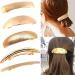 Women Hair Clips Metal Hair Pins Simple French Hair Barrettes Spring Hair Clip Metal Gold Hairpins Hair Accessories for Women (Gold) - Buy Online on SooperMarket.com