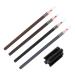 Professional Waterproof Microblading Eyebrow Pencil Set - 4 Pieces for Perfect Make-Up | 2 Brown 1 Gray 1 Black | Ideal for Delicate Beauty Looks - Buy Online on SooperMarket.com