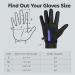 FREETOO Touchscreen Winter Running Gloves Men - Black Medium (1 Pair) - Buy Online on SooperMarket.com