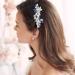 IYOU Crystal Bridal Hair Comb Blue Wedding Side Combs Sparkly Rhinestone Headpiece Prom Bride Bridesmaid Hair Accessories for Women - Buy Online on SooperMarket.com