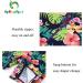 UPF 50+ Navy Flower Baby Girls Swimsuit with Snap Bottom | UPF Sun Protection | 3-6 Months - Buy Online on SooperMarket.com