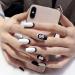 RUNRAYAY 40Pcs 3D Dollar Sign Nail Art Charms with Rhinestones Silver Nail Studs Diamonds for Nail Art Accessories Retro Nail Jewelry Decoration for DIY Crafts Nail Decor - Buy Online on SooperMarket.com