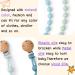 WeSweet 3PCS Pacifier Clip Silicone One Dummy Clips with one piece design Soother Clips Blue+dark Blue+white - Buy Online on SooperMarket.com