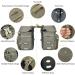 Lixada 50L Waterproof Bike Pannier Bag | Large Capacity Bicycle Trunk Bag | Army Green - Buy Online on SooperMarket.com