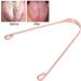 Pure Copper Tongue Scraper - U-Shaped Design for Oral Hygiene & Fresh Breath - Buy Online on SooperMarket.com
