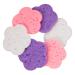 Vesone Spa Sponges for Facial Cleansing Makeup Removing Cleansing Pads | Gentle Makeup Removal Pads Skin-Friendly Soft Facial Cleansing Sponges with Flower Shape for Daily Life