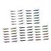 PLAFOPE 36 Pairs Glitter Eyeliner Double Eyelid Tape Eyeliner Stickers Reusable Adhesive Eyeliner Eye Make up Double Sided Eyelid Tape Adhesive Temporary Eyeliner Women Eyeliner Sticker