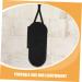 Gogogmee 2pcs Hanging Storage Pouch Hair Straightner Black Hair Rollers Storage Pouch 29.50X13.50X2.00CM Black - Buy Online on SooperMarket.com
