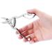 MUNEFE Stainless Steel Cuticle Nipper Only Spring Toe Finger Cuticle Nipper Manicure Clipper for Adult Pedicure - Buy Online on SooperMarket.com