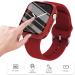 Fullife 6-Pack Waterproof Case for Apple Watch Series 7/8 45mm with Tempered Glass Screen Protector - Full Protective Hard PC Bumper Case - 6 Colors - Buy Online on SooperMarket.com