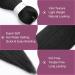 Pre stretched Braiding Hair 14 Inch 3Packs Black - Kanekalon Braiding Extensions - Buy Online on SooperMarket.com