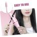 Healeved Fully Automatic Hair Curling Iron Straightener Hair Tool Curling Wand Hair Curlers Pink Abs - Buy Online on SooperMarket.com