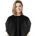 Professional Short Barber Cape - Waterproof Nylon Hair Cutting & Dye Apron for Unisex - Salon Styling & Shampoo Cape (Black - Buy Online on SooperMarket.com