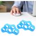 Finger Strength Trainer 2pcs Portable Environmentally Friendly Finger Movement Enhance Finger Grip Finger Strengthener for Recovery for Elderly Light Blue 6.6lb - Buy Online on SooperMarket.com
