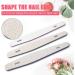 Professional Nail File Set Double Sided Grit 100/150/180/220/240/280/1000/4000 Buffer Emery Board Manicure Tools For Nail Grooming and Styling Acrylic Gel Nail Buffer File Block Nail Polisher 6 Pcs - Buy Online on SooperMarket.com