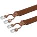 Dresime Hoster Men's Heavy Duty Y-Back Braces - 6 Metal Clips Adjustable Elastic Braces for Pants - Brown - Buy Online on SooperMarket.com