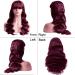 99J Body Wave Wig with Bangs - 18 Virgin Brazilian Human Hair, 180% Density, Glueless for Black Women - Buy Online on SooperMarket.com