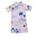 PythJooh Baby Boy Swimsuit Zipper Rash Guard One Piece Beach Swimwear Shark Print Shorts Swimming Outfits 0-5Years 0-6 Months G - Beige